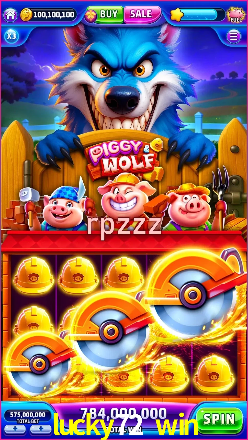lucky72 win — cuplikan layar ringkas