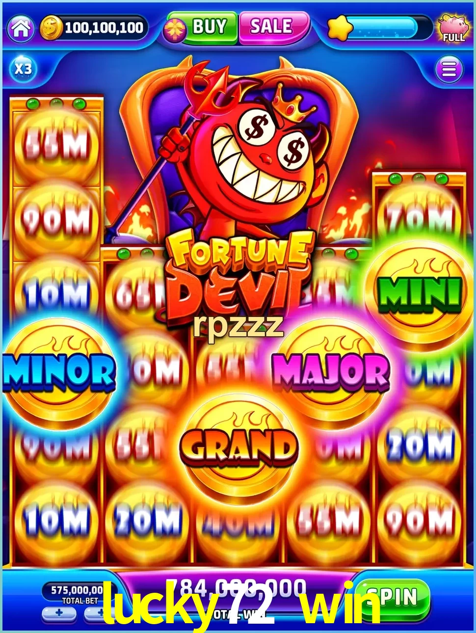 lucky72 win — galeri tampilan Resmi APK